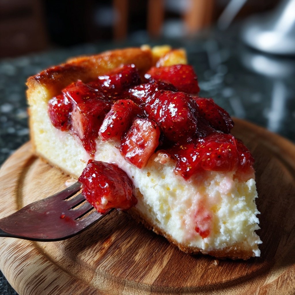 Erdbeer Quark Kuchen