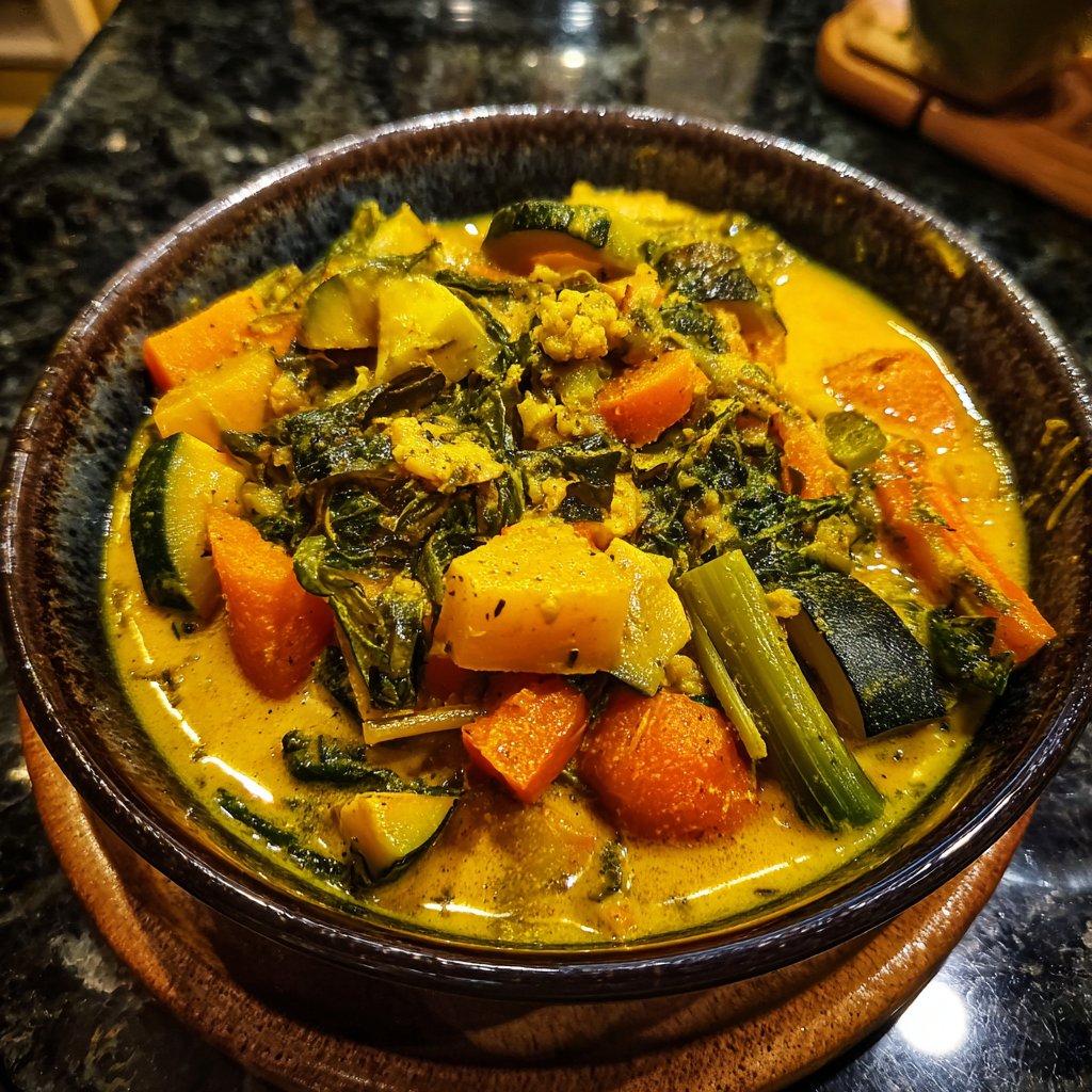Kalorienarmes Gemüse Curry