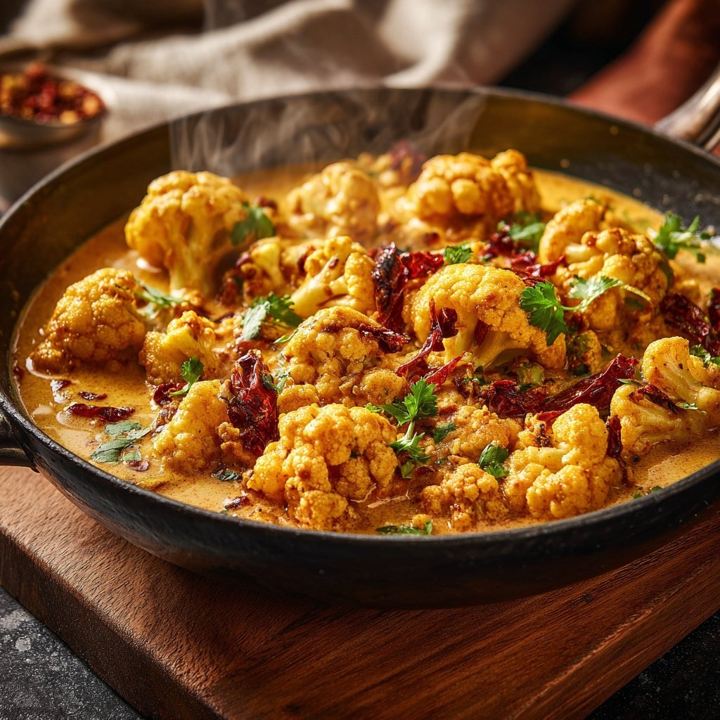 Blumenkohl Curry Mit Kokosmilch