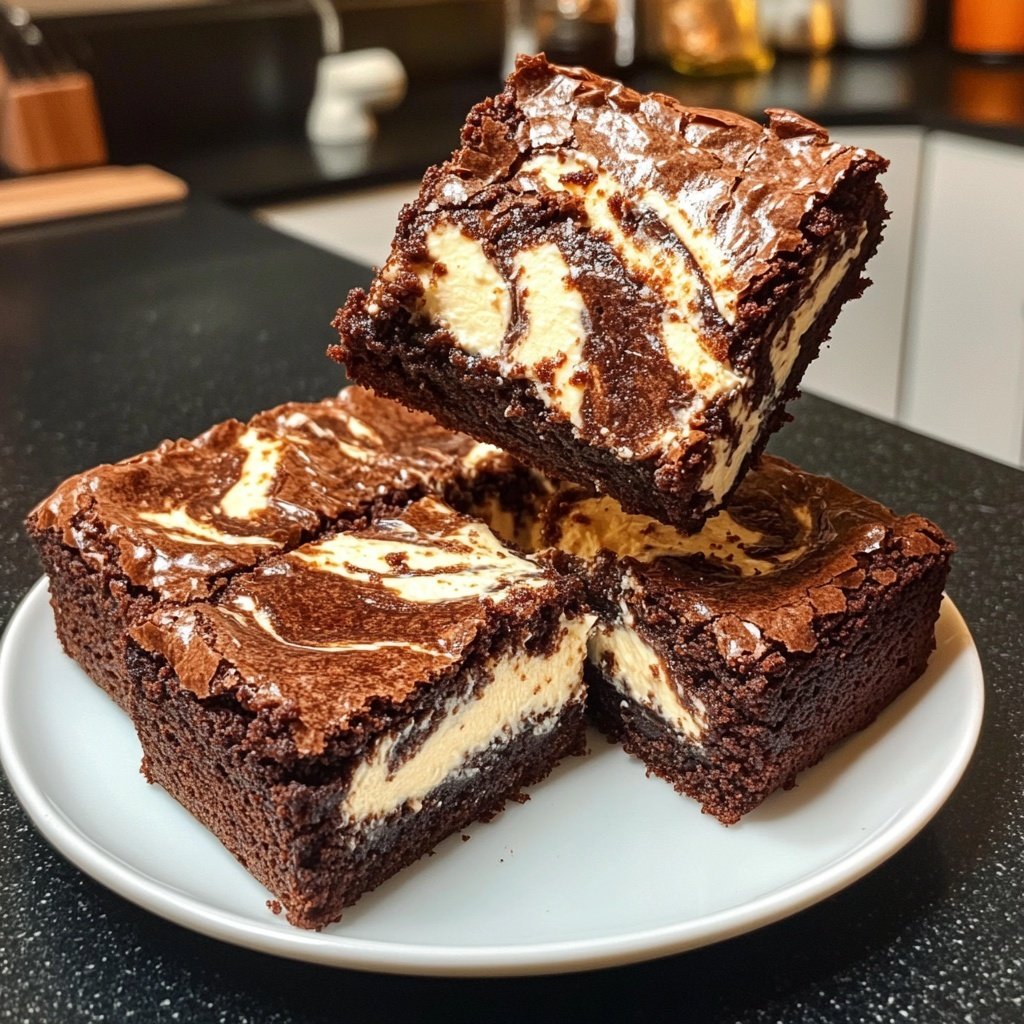 Frischkäse-Brownies