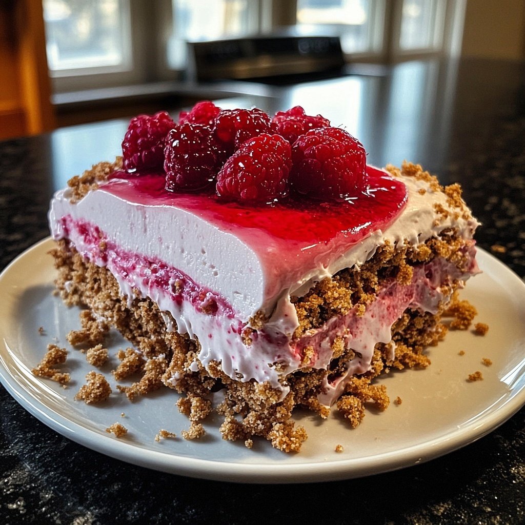 Himbeer-Oreo-Dessert