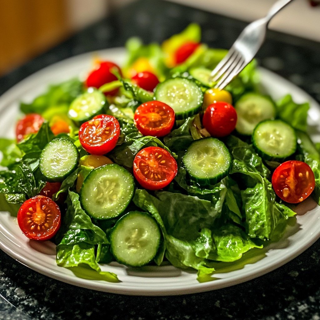 Einfacher Grüner Salat