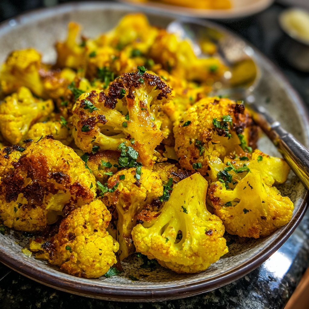 Blumenkohl Pfanne Mit Curry